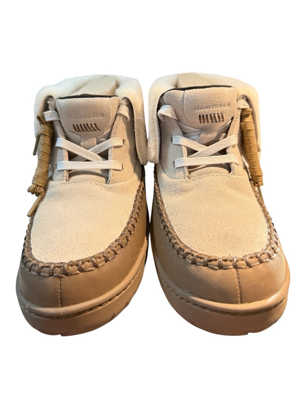Manitobah Skoden Women’s Ankle Boots Pumice EU 40 US 9 NIB